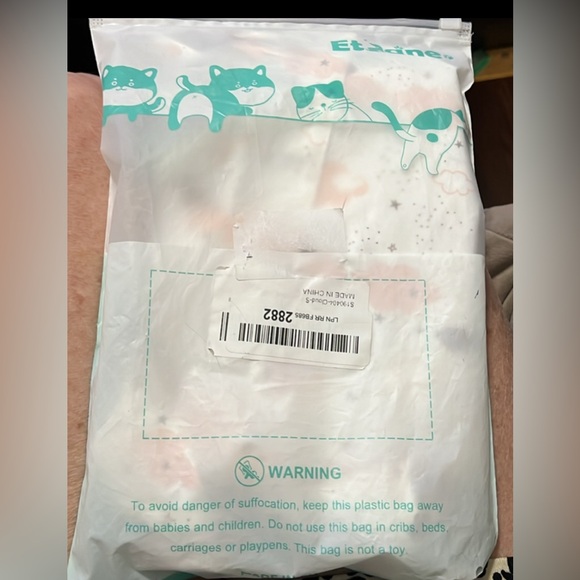 NWT ETDANE Recovery Suit for Dog Cat White Cloud Small Surgical Recovery Onesie - Picture 7 of 9